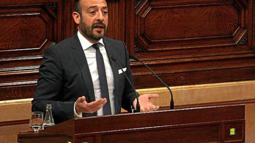 Jordi Cañas al Parlament de Catalunya