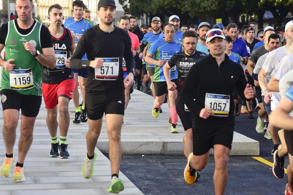 Así fue la media maratón Coruña21
