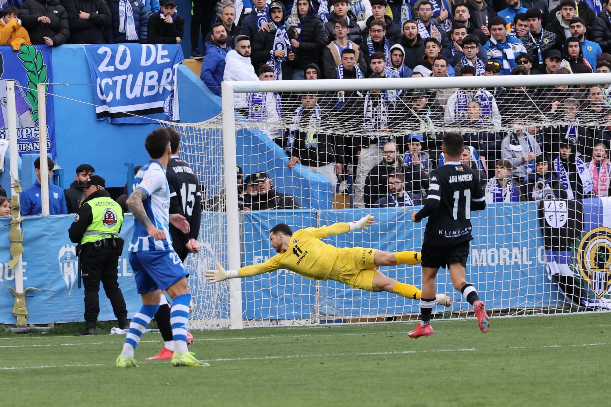 Las mejores imágenes del partido Alcoyano - Hércules