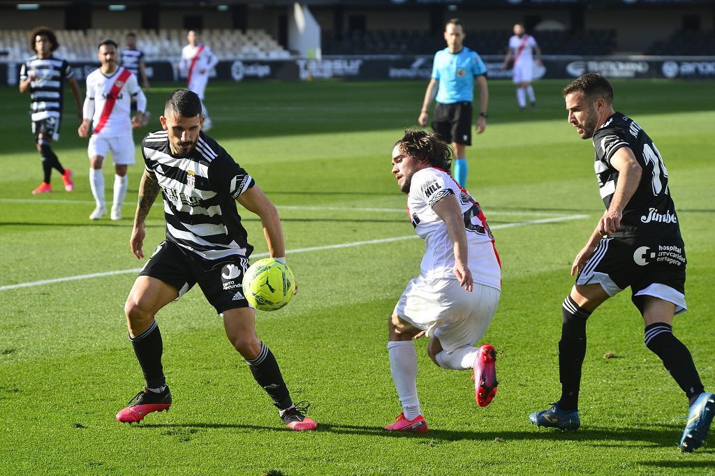 El Cartagena planta cara al Rayo Vallecano