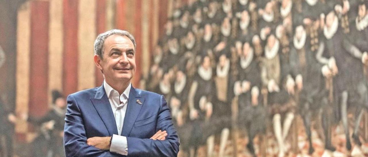 José Luis Rodríguez Zapatero: «Quiero gente con complejos, moderada y que se contenga»