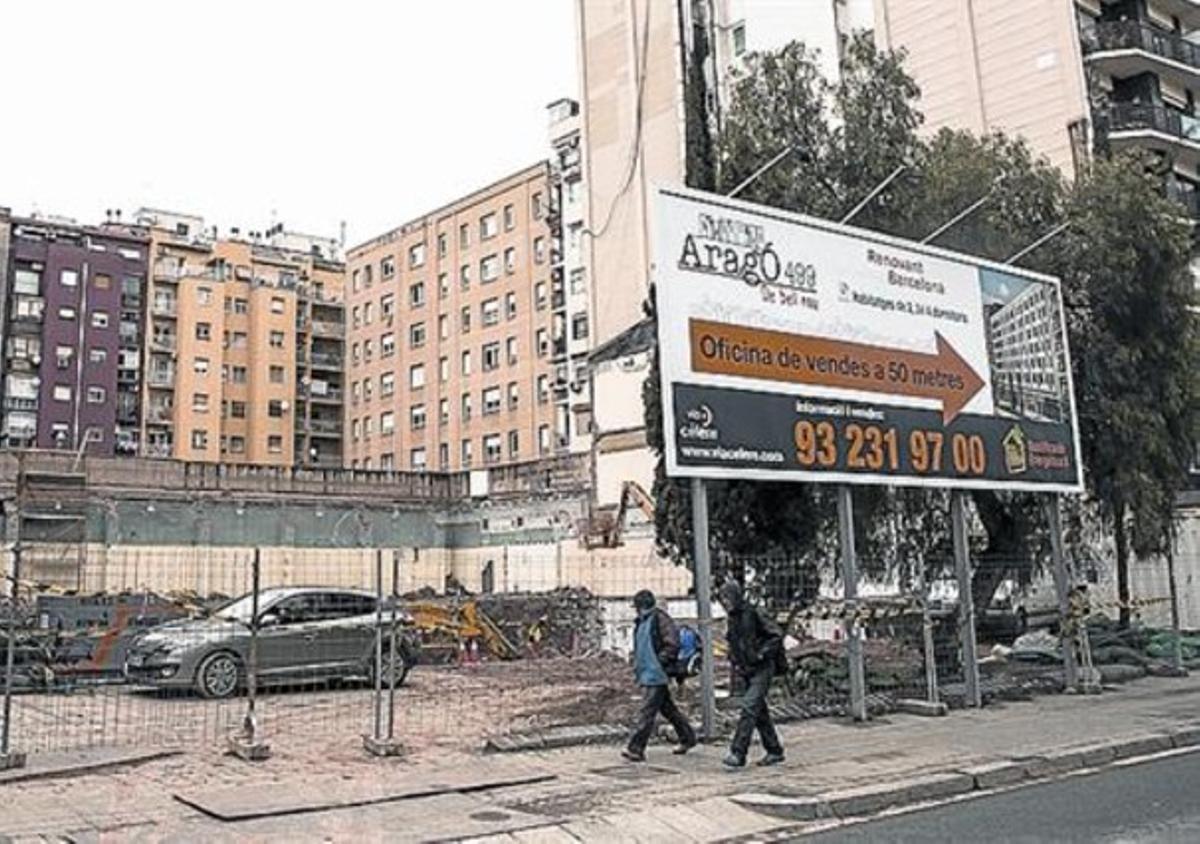 Proyecto 8 Solar de l’antiga seu de Revlon, al carrer d’Aragó. Proyecto 8 Solar de l’antiga seu de Revlon, al carrer d’Aragó.