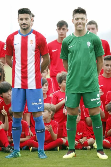 Presentación nueva equipación del Sporting