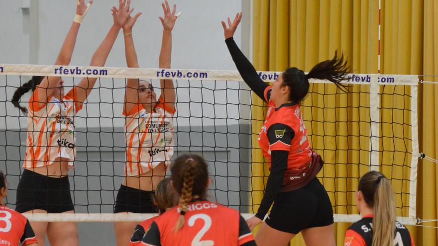 El Xàtiva Voleibol gana con autoridad los derbis valencianos de superliga 2