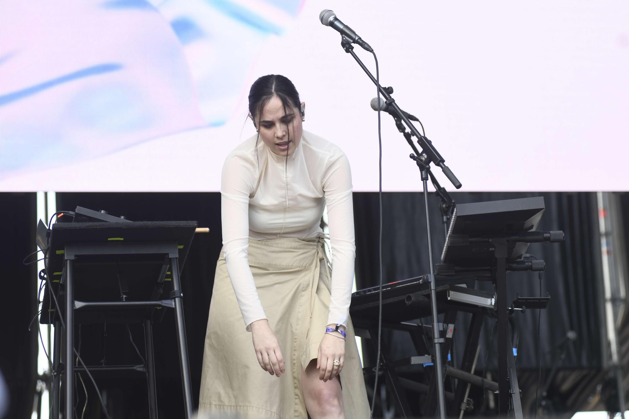 Concierto de Hoonine en el Warm Up 2024