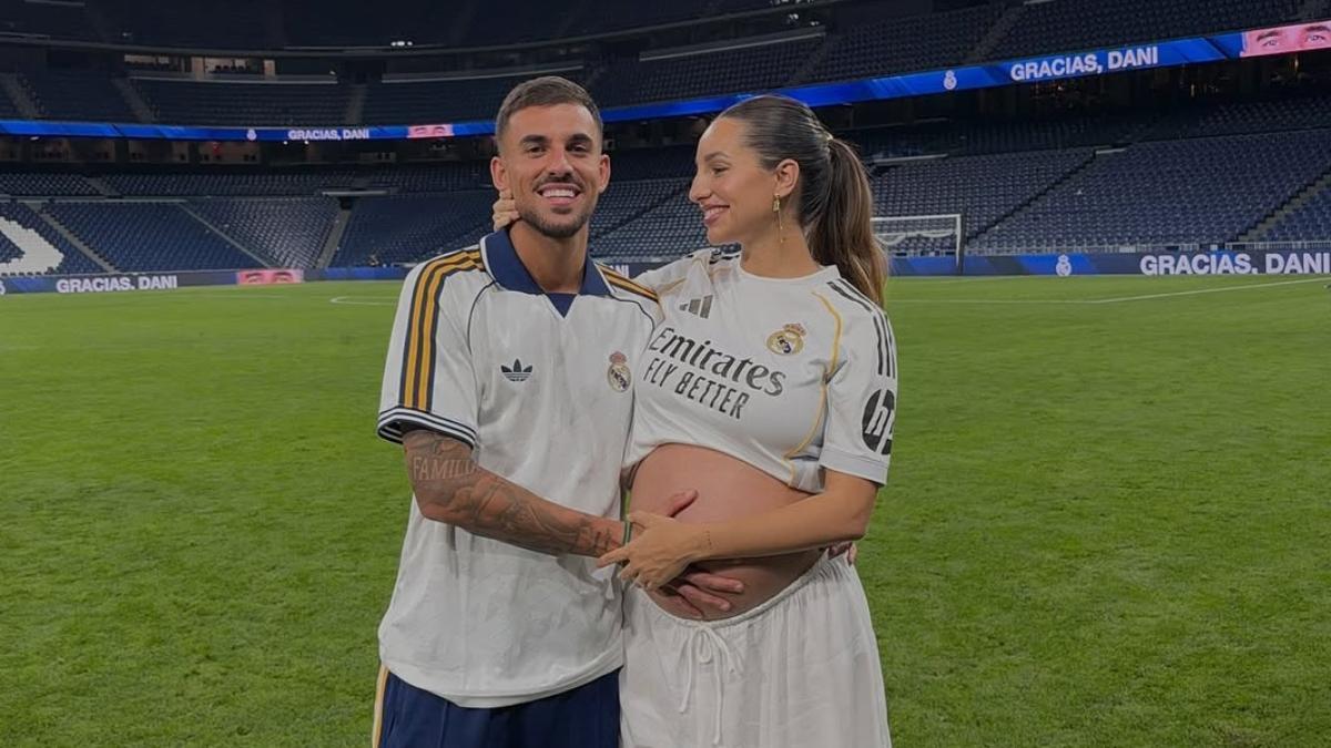 Dani Ceballos y Luna Serrat ya son padres de gemelas