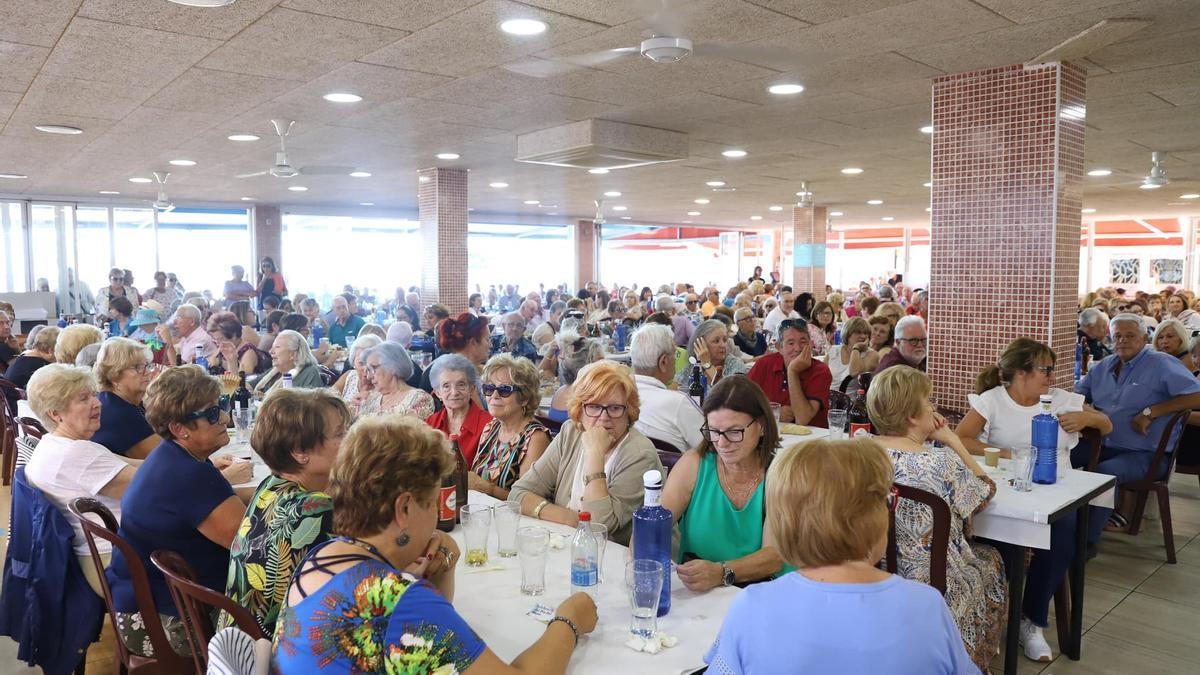 Celebración del Día del Mayor en Cullera, en una imagen de archivo.