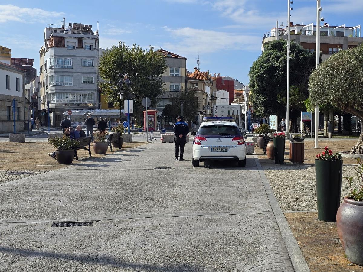 La Policía Local de O Grove.