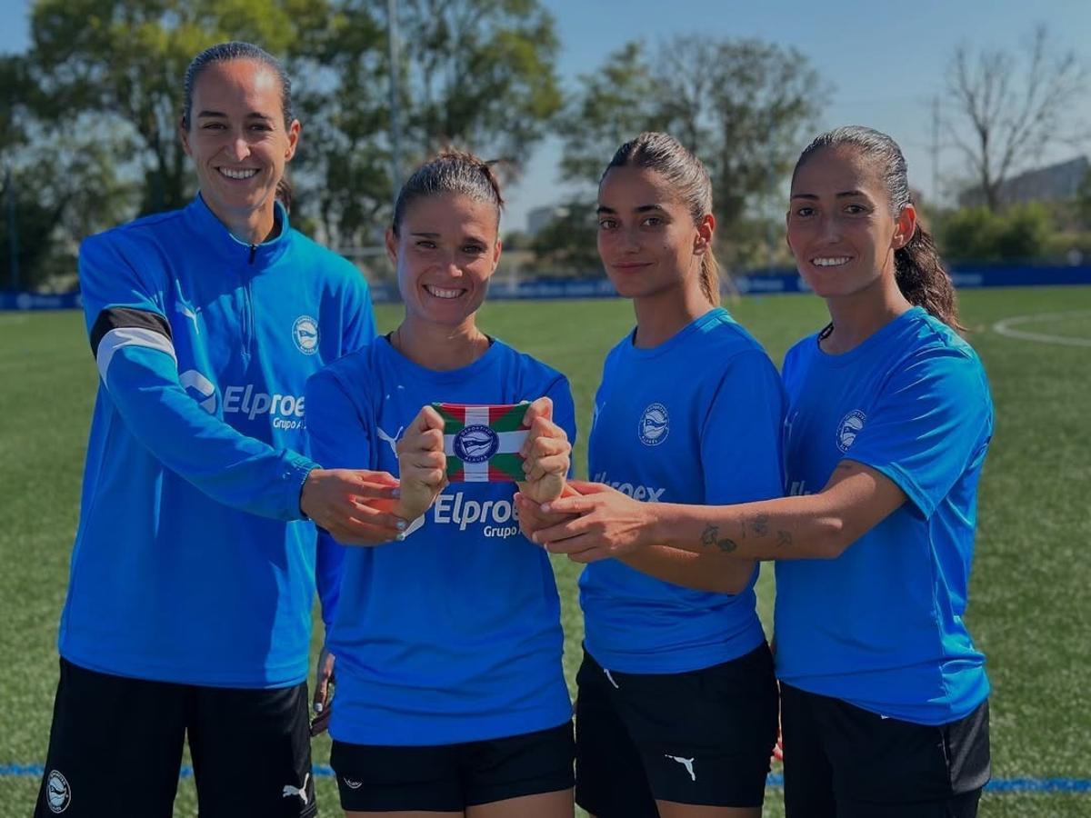 Nayadet López, una de las capitanas del Deportivo Alavés esta temporada