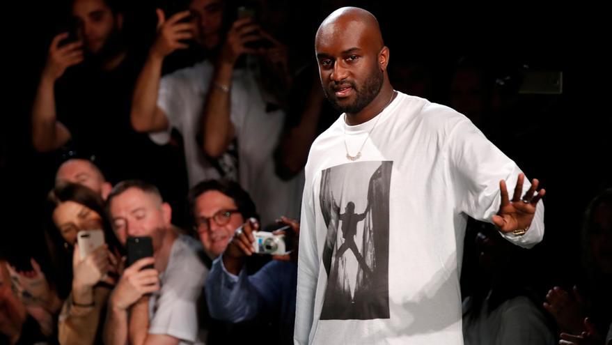 Virgil Abloh durant la Men&#039;s Fashion Week de Paris el 2019