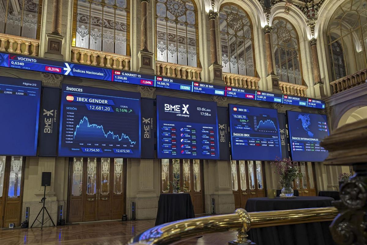 El IBEX 35 gana un 1,15 % y renueva máximos históricos tras el BCE y el IPC de EEUU