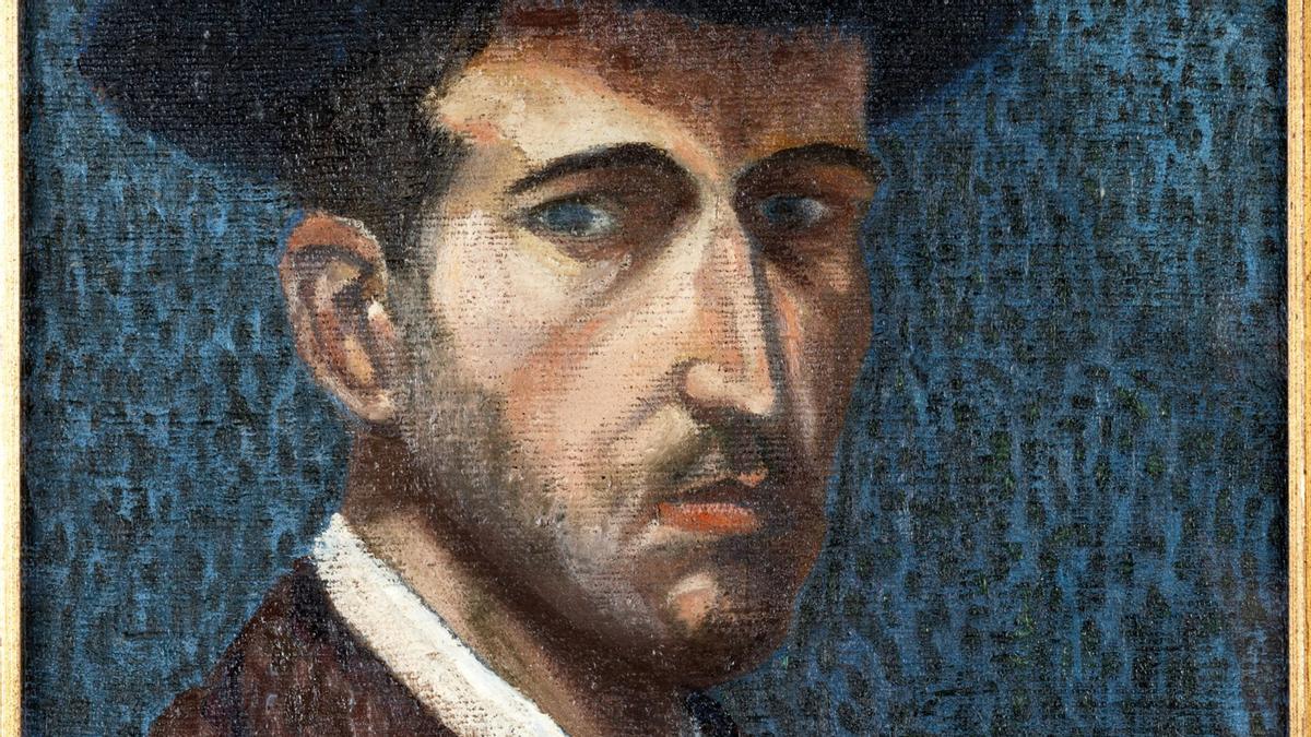 Una de les obres exposades.