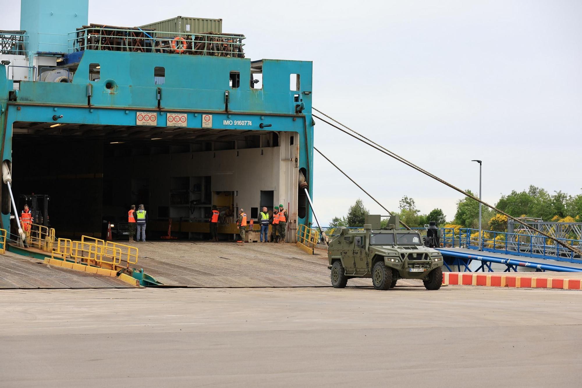 Desembarque de la Brilat en Eslovaquia