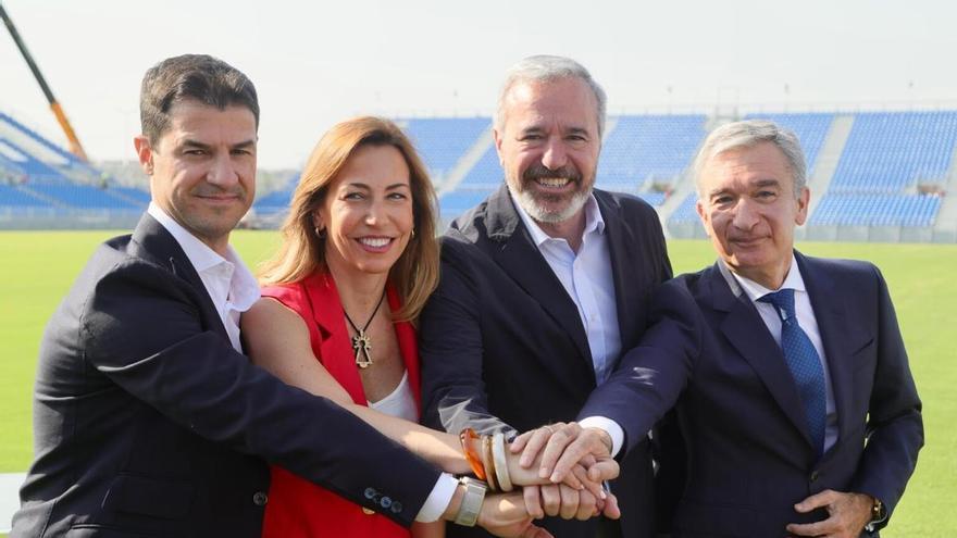 Natalia Chueca justifica que los 8 millones del 'naming' de La Romareda se transfirieran al Real Zaragoza