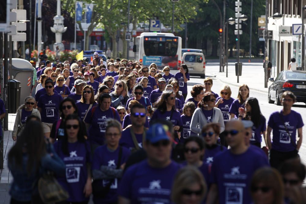 Marcha solidaria de Azavi