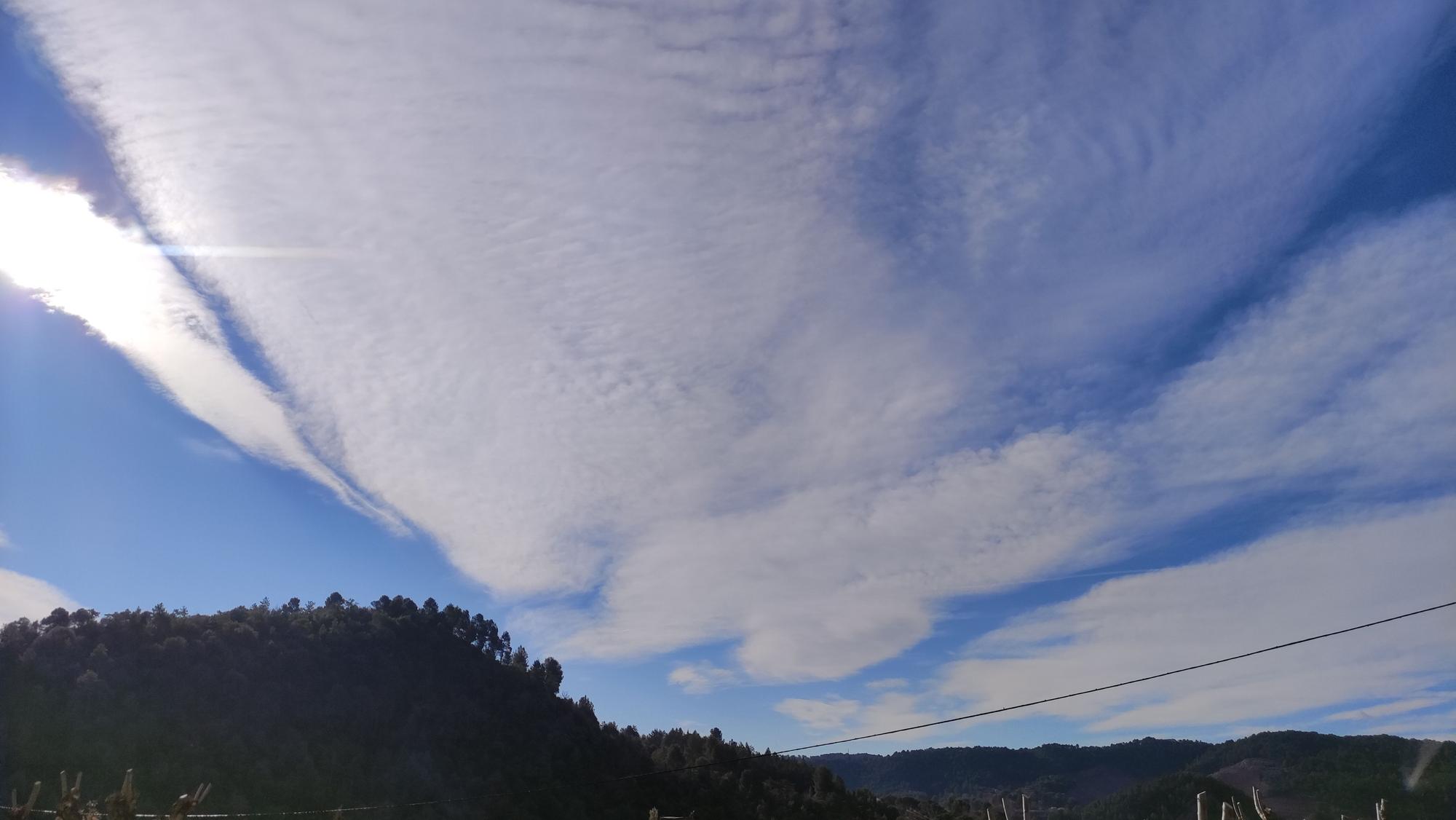 Matí de núvols a Cardona