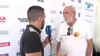 Entrevista a Jaime Sánchez en el racó de InformaciónTV en Elche