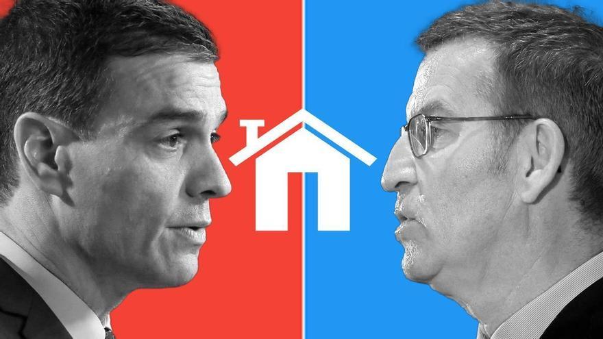 ¿Qué proponen el Gobierno y el PP para la crisis de la vivienda? Las claves de todas sus medidas