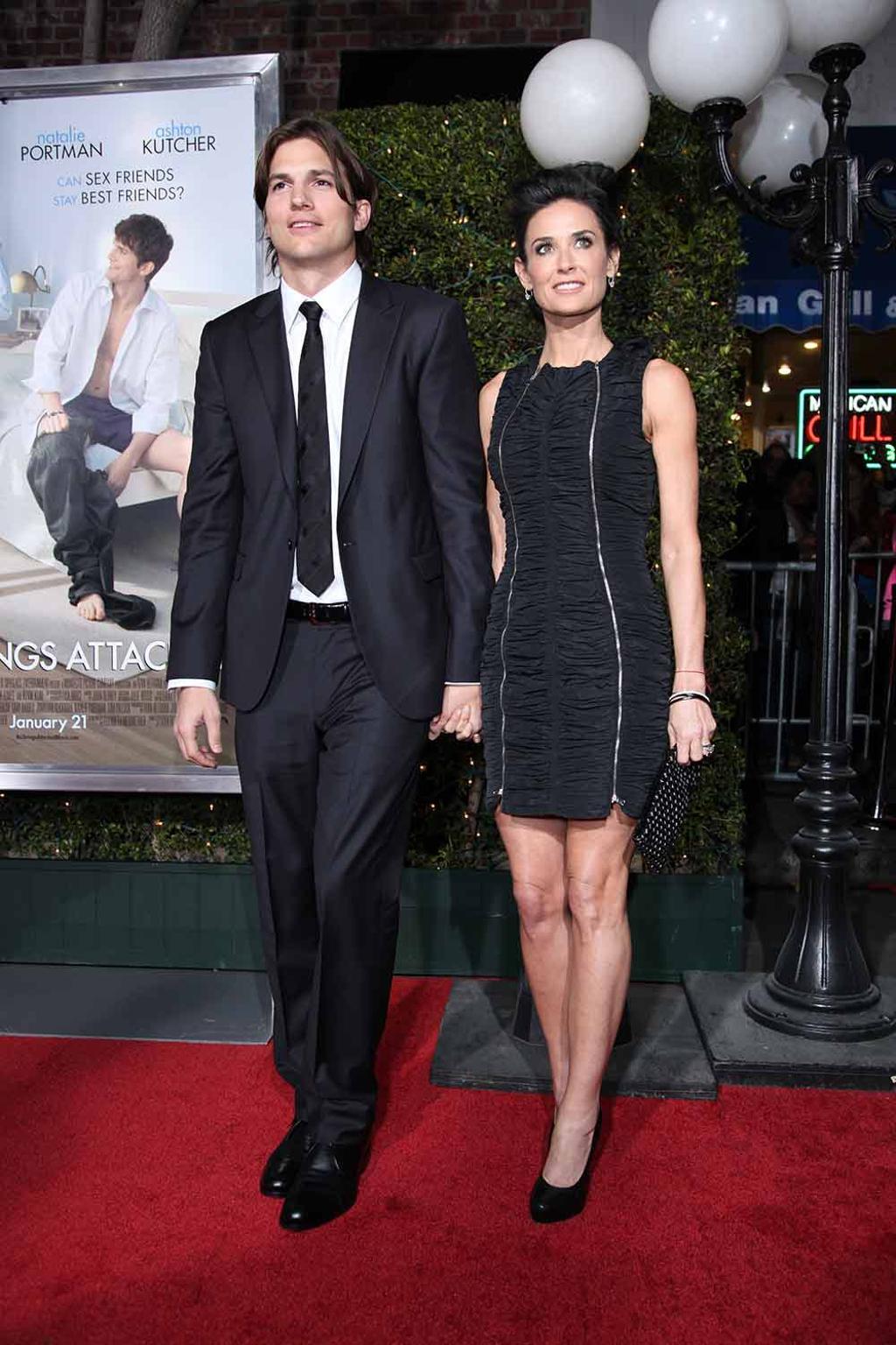 Demi Moore y Ashton Kutcher cuando todavía eran felices