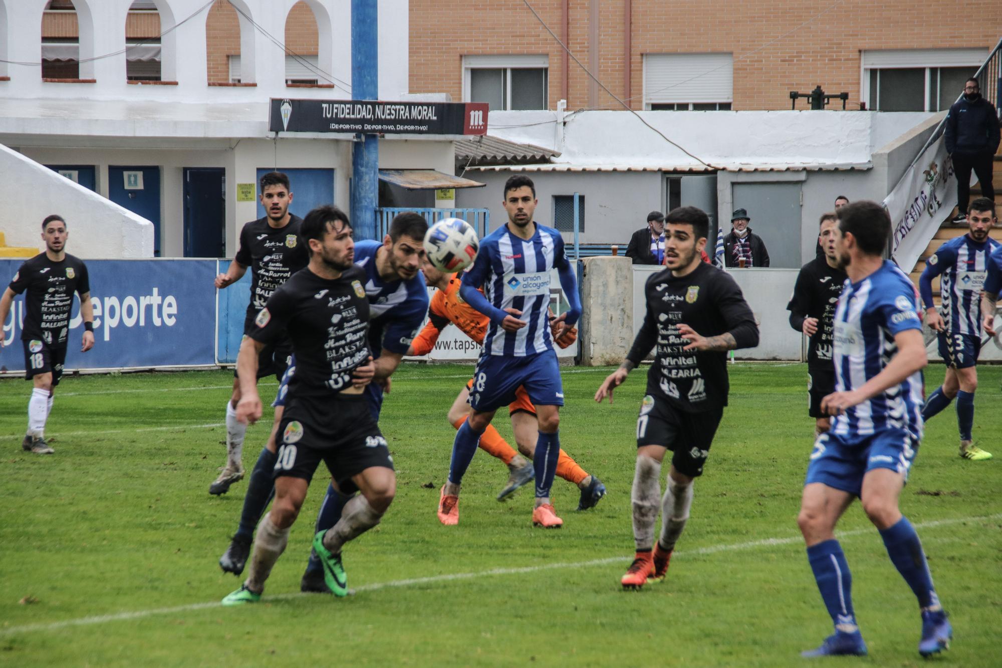 Alcoyano - Peña Deportiva: Las imágenes del partido