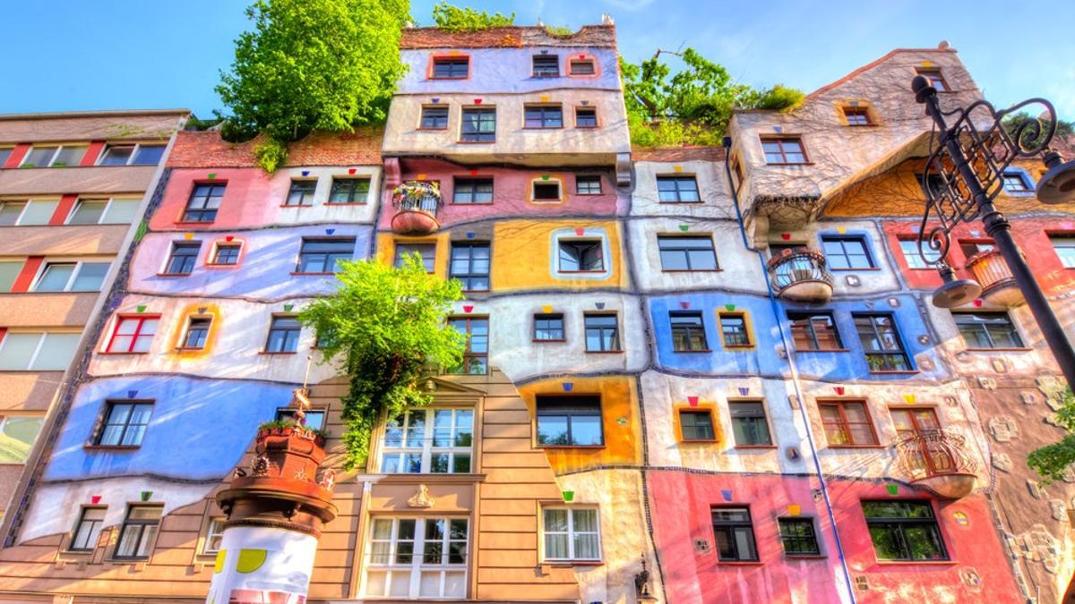 Hundertwasserhaus en Viena