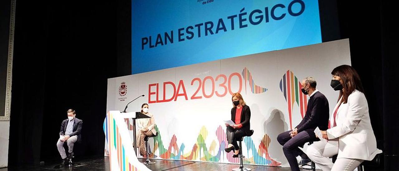 Acto de presentación del Plan Estratégico Elda 2030.