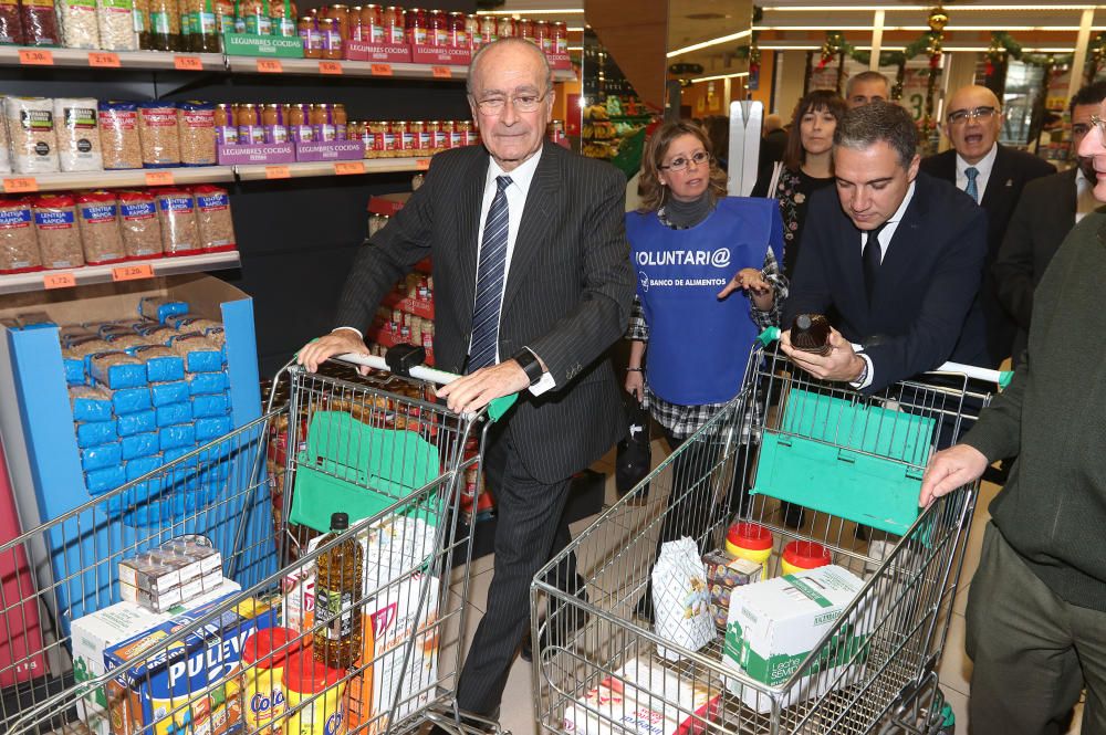 Bencosol pretende superar las 600.000 toneladas de alimentos en dos días de solidaridad en los supermercados de Málaga