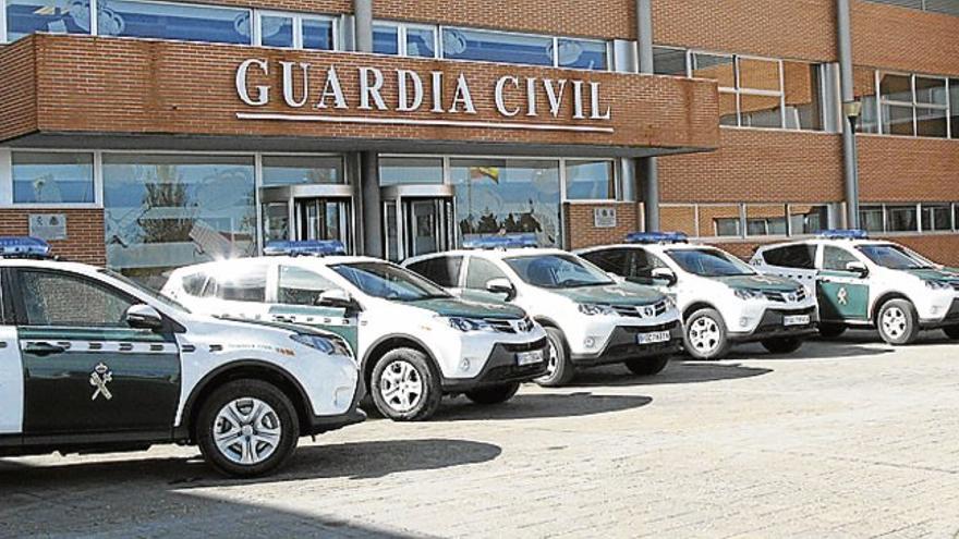 La Guardia Civil incorpora diez nuevos vehículos