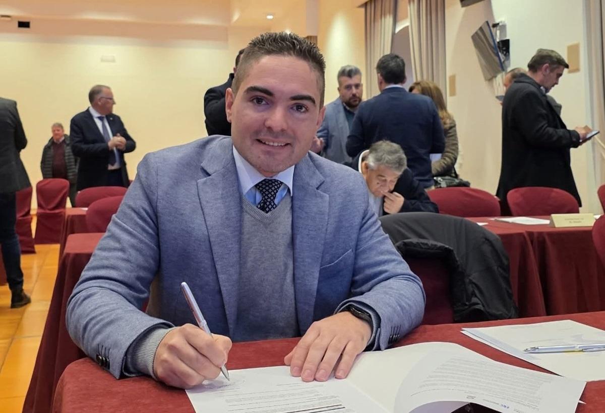 Gabriel Prieto, el alcalde de Encinas Reales, en una imagen de archivo.