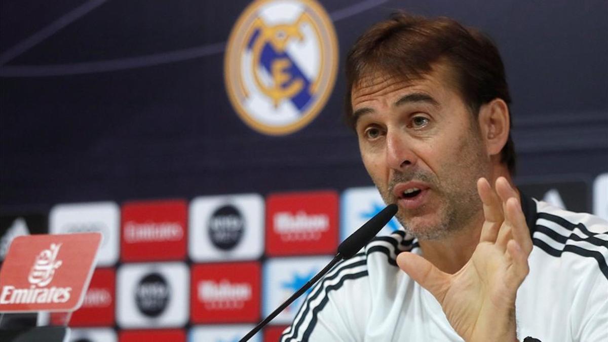 Lopetegui comparece en sala de prensa antes del Real Madrid-Espanyol de la Liga 2018/19