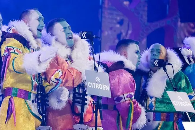 Gambusinos actúa en la Final del Concurso de Murgas del Carnaval de Las Palmas de Gran Canaria 2022