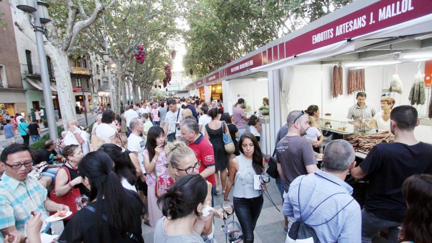 La Mostra del Vi a la Rambla de Figueres