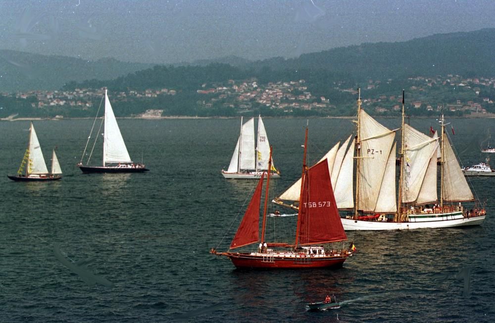 Cutty Sark 1998: el día que la Ría de Vigo se vist