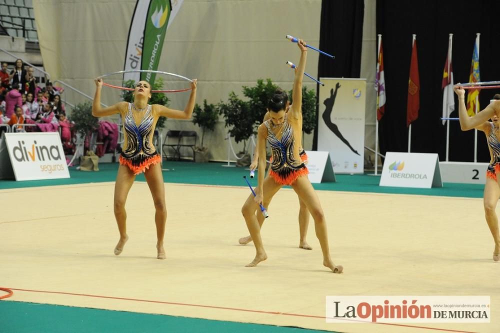 Campeonato de Gimnasia Rítmica: entrega de trofeos del sábado por la noche