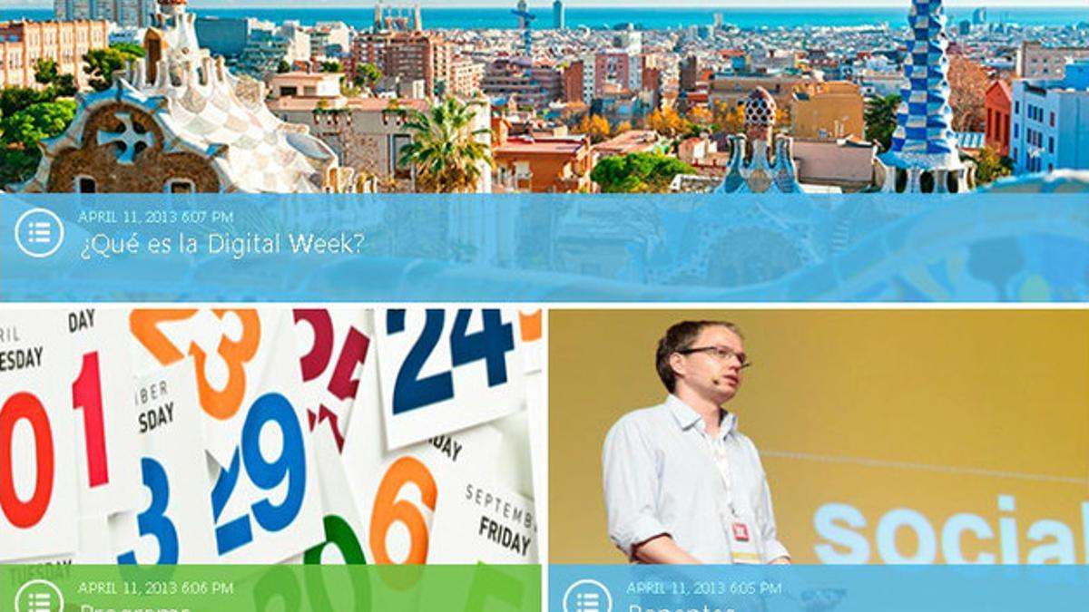 Arranca en Barcelona la Digital Week, un evento para fomentar los negocios por Internet