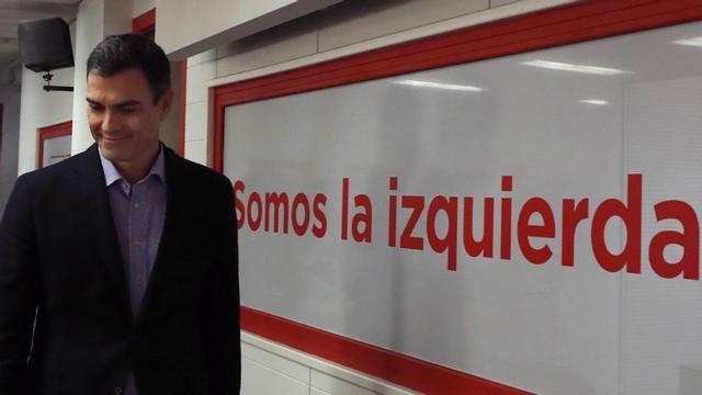 Pedro Sánchez, tras la ejecutiva de este lunes.