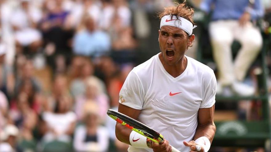 Rafa Nadal ya está en cuartos de final de Wimbledon