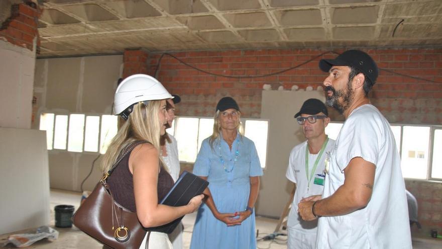 Die Arbeiten am Kreißsaal des Allgemeinen Krankenhauses von Castellón treten in die Installationsmontagephase ein