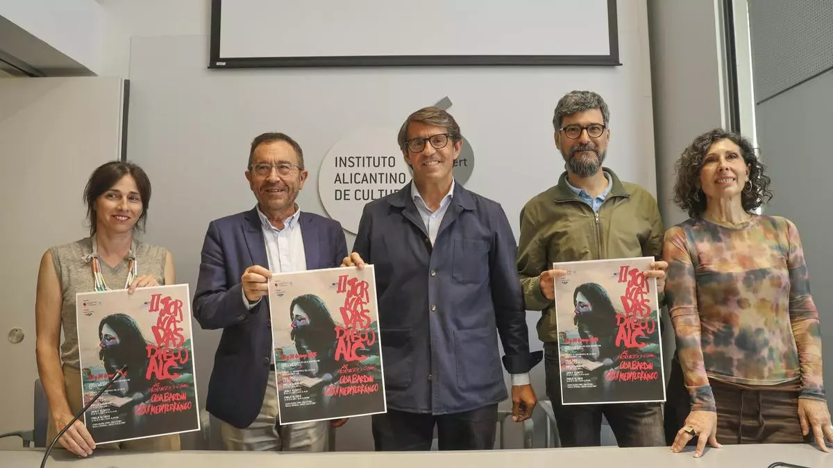 DibujALC: cinco grandes dibujantes se encuentran con el público en Alicante