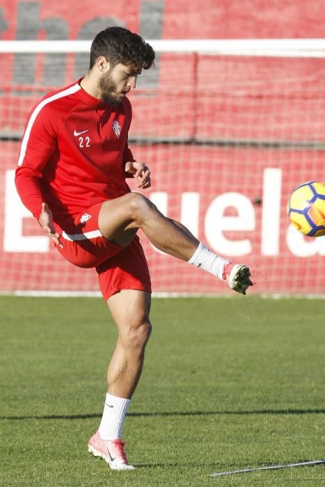 Entrenamiento del Sporting