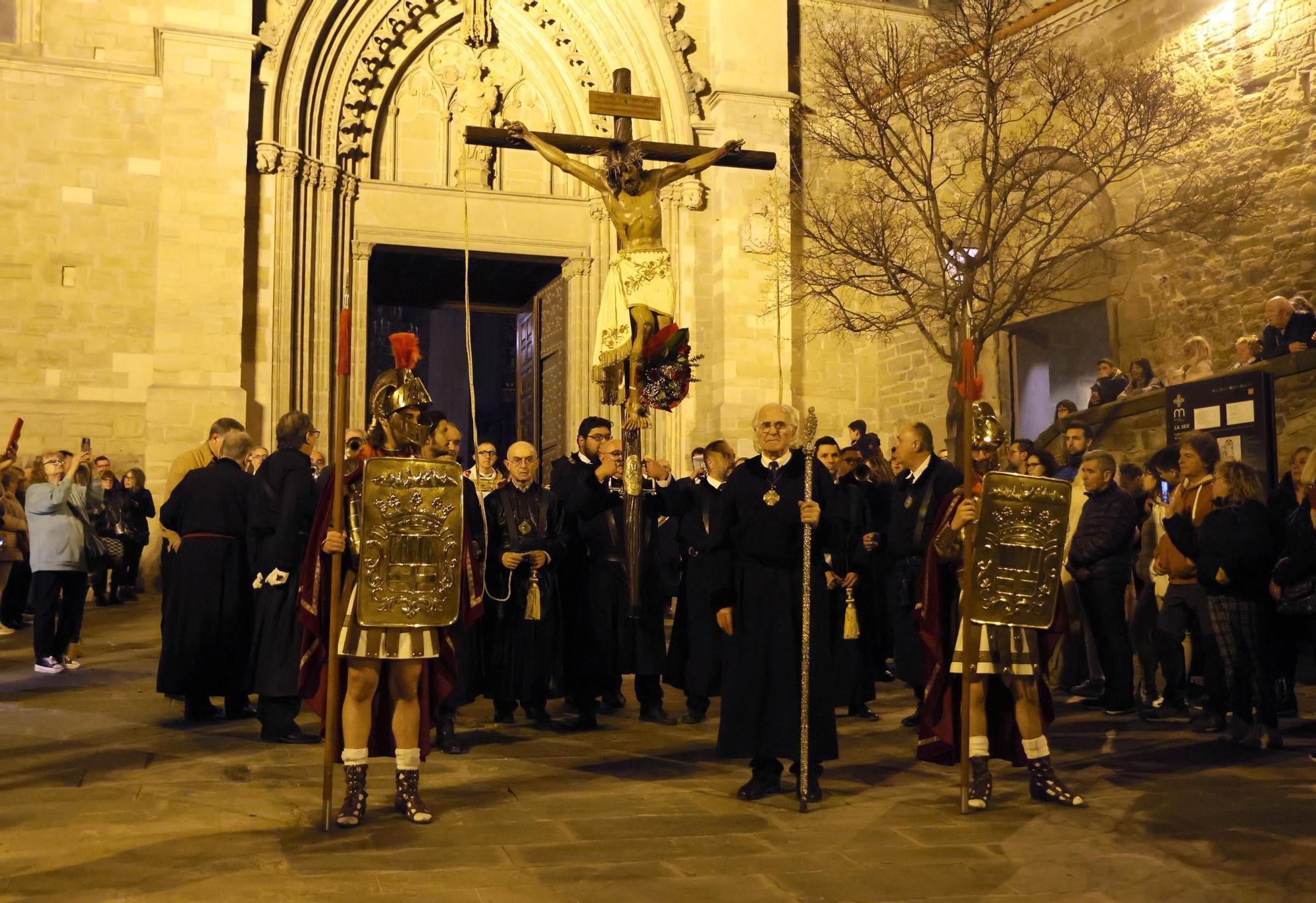 La Processó del Silenci de Manresa, en imatges