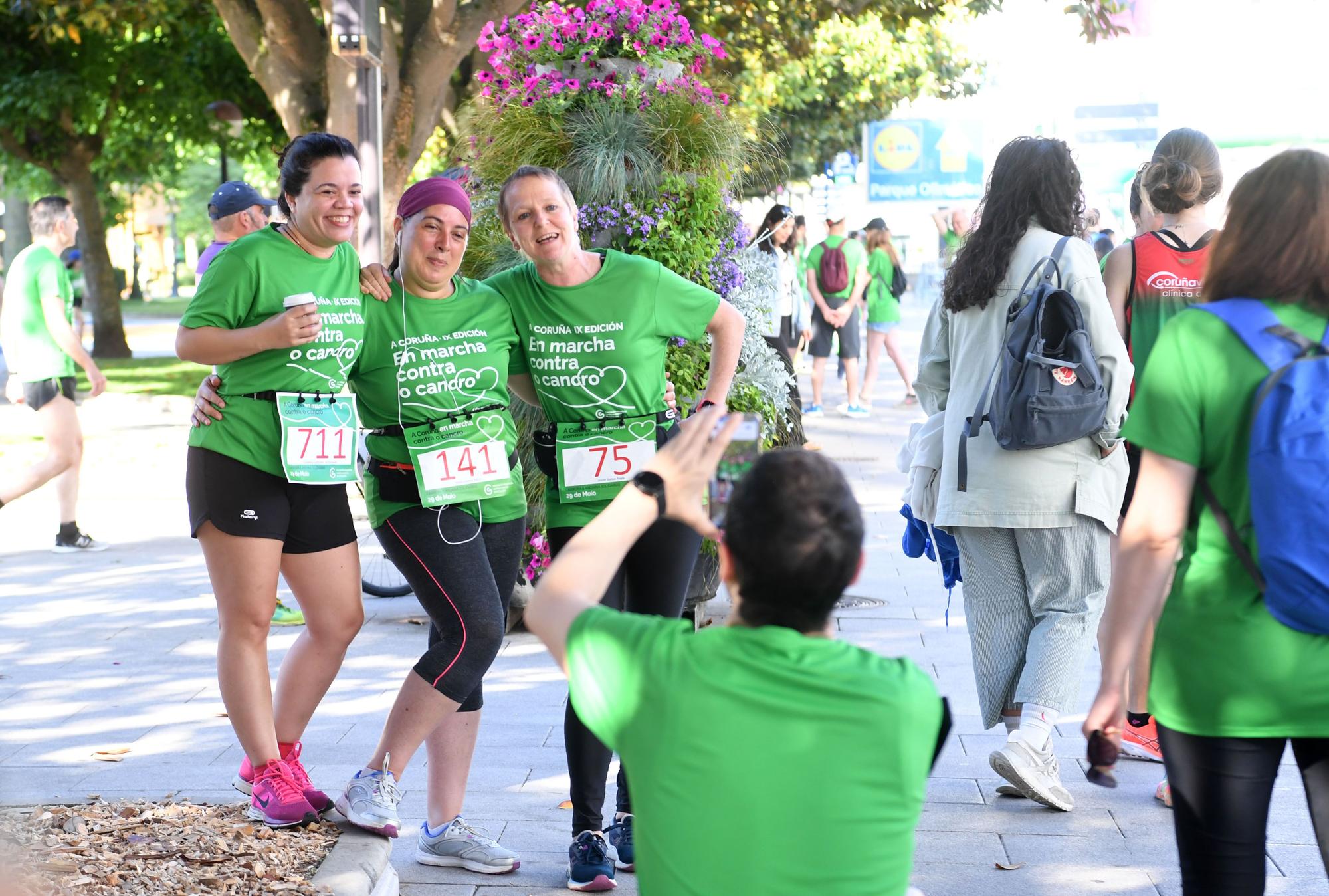 La Carrera contra el Cáncer tiñe de verde la ciudad