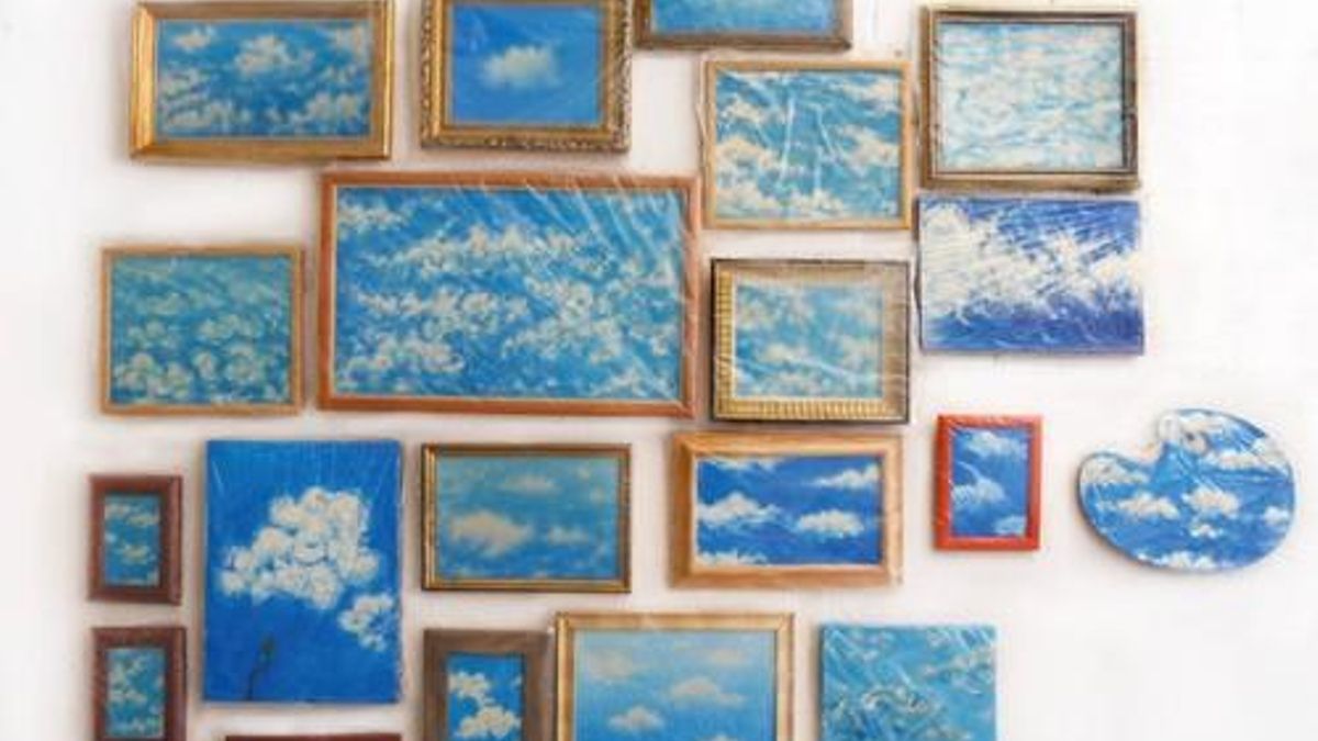 La obra 'Cielo Asfixiado', de Vittorio Villa, que se puede ver en el Drap-Art 2015.