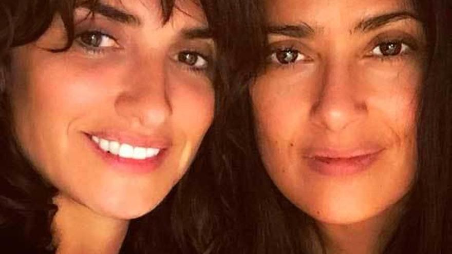 Penélope Cruz y Salma Hayek.