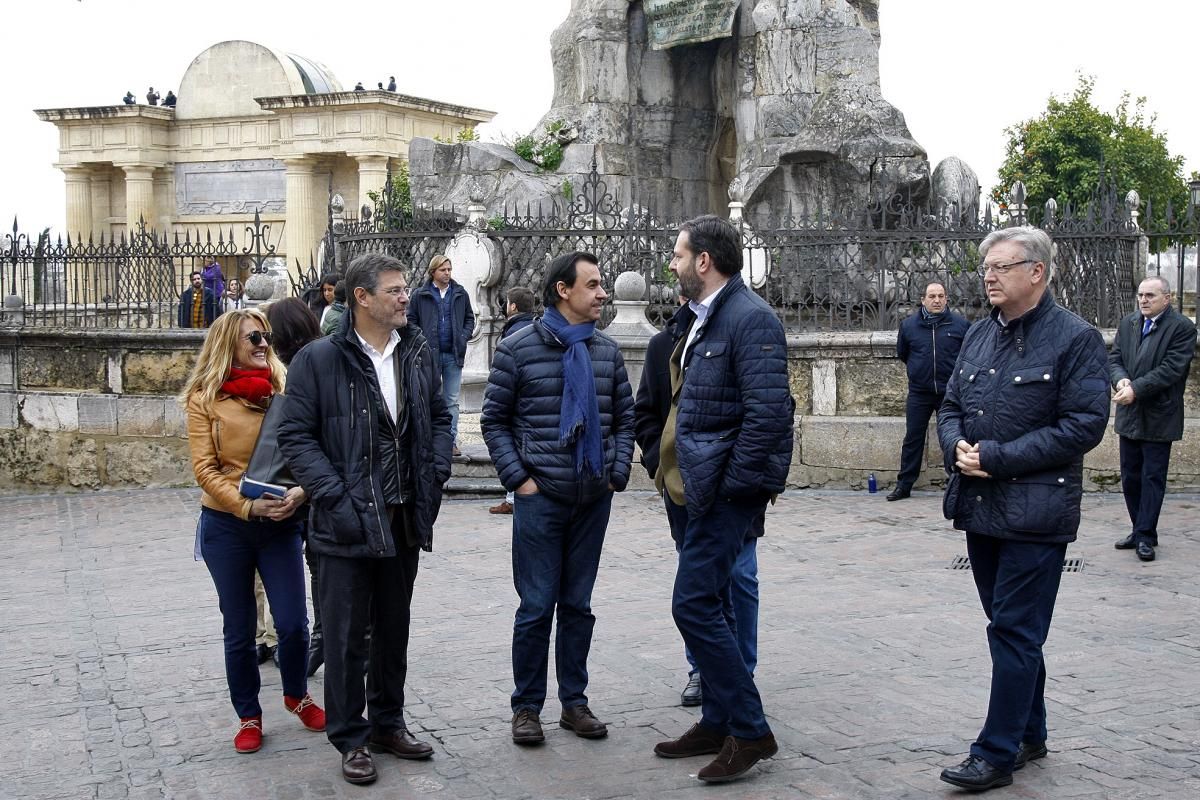 El paseo de Rajoy por el centro histórico de Córdoba