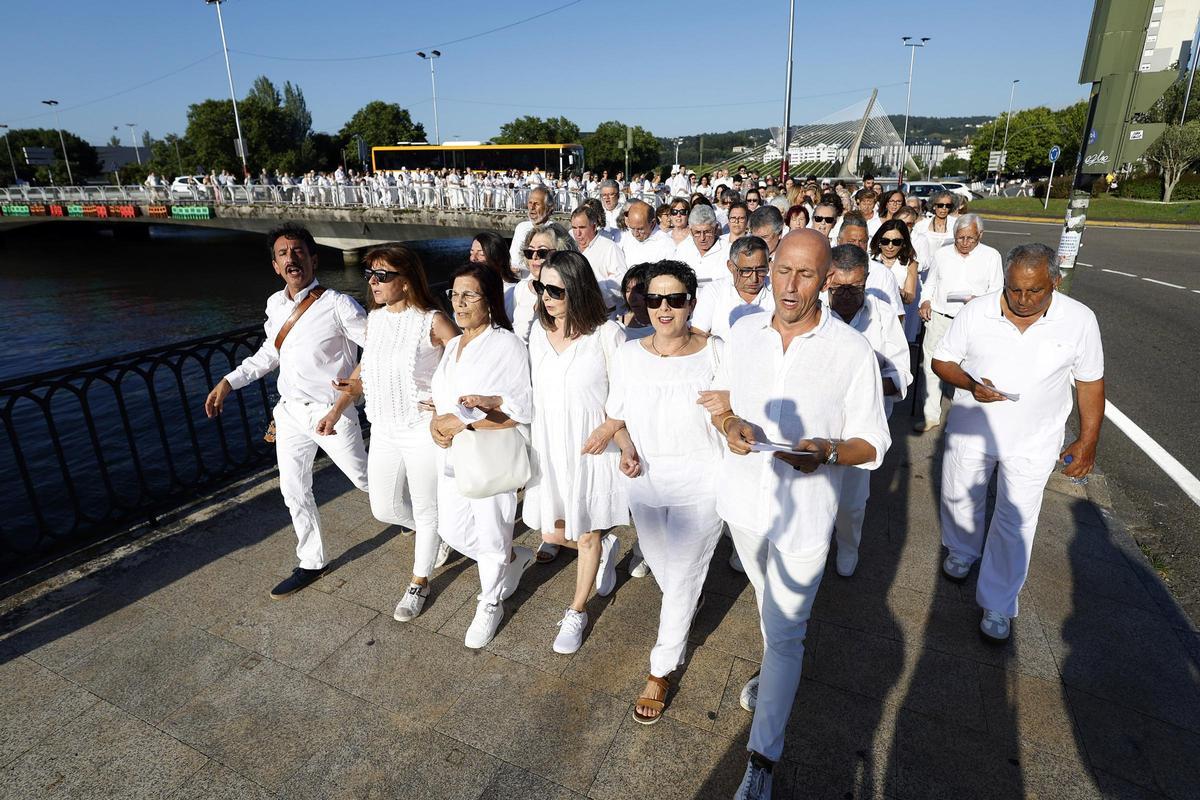 Performance Libertas-Da condição de pessoa livre, del artista luso Vasco Araújo, celebrada el pasado verano en el marco de la Bienal de Arte.