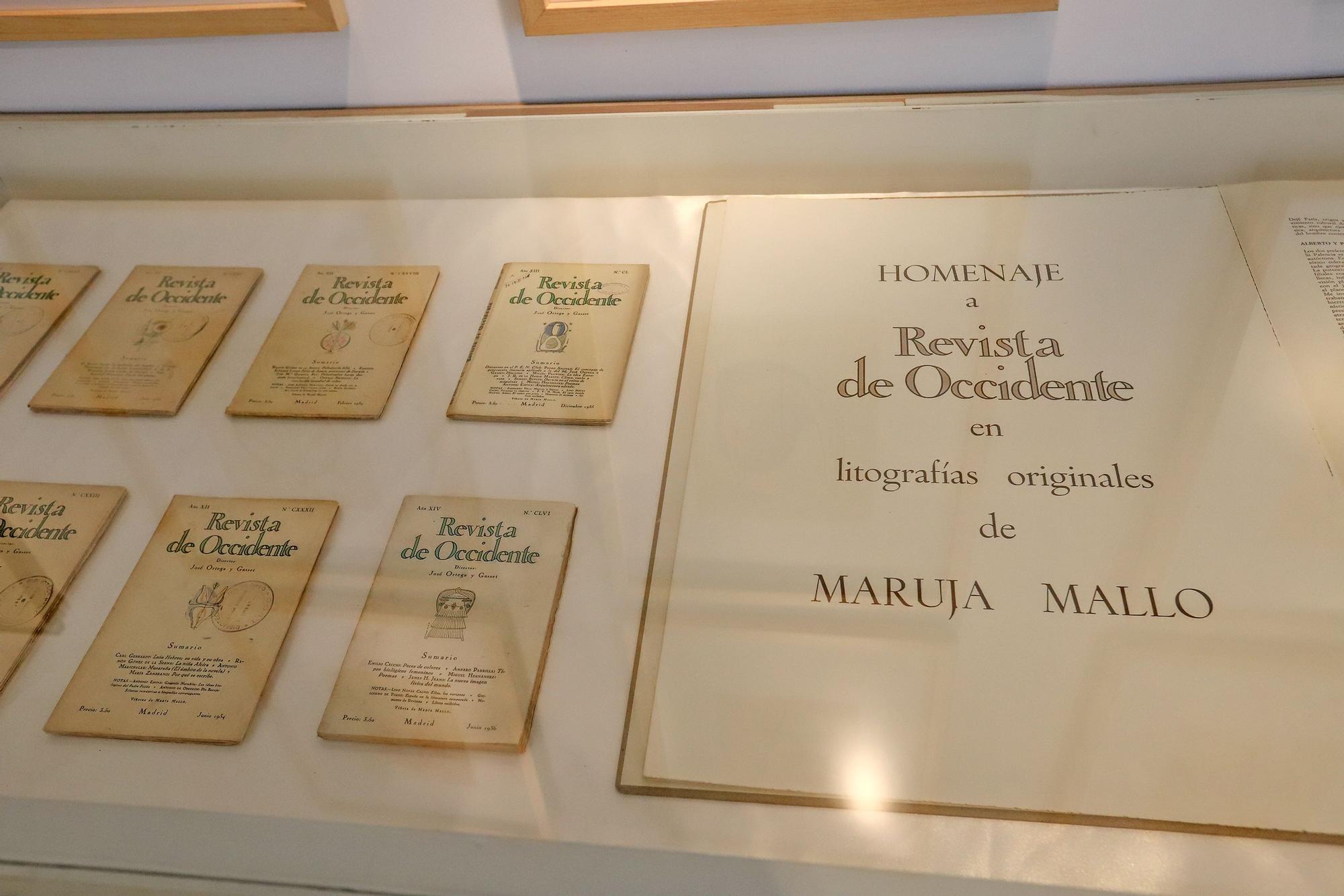 Una exposición muestra material original e inédito de Maruja Mallo relacionado con Miguel Hernández