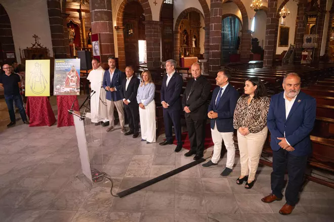 Convenio para la visita de la Virgen de Candelaria a Santa Cruz