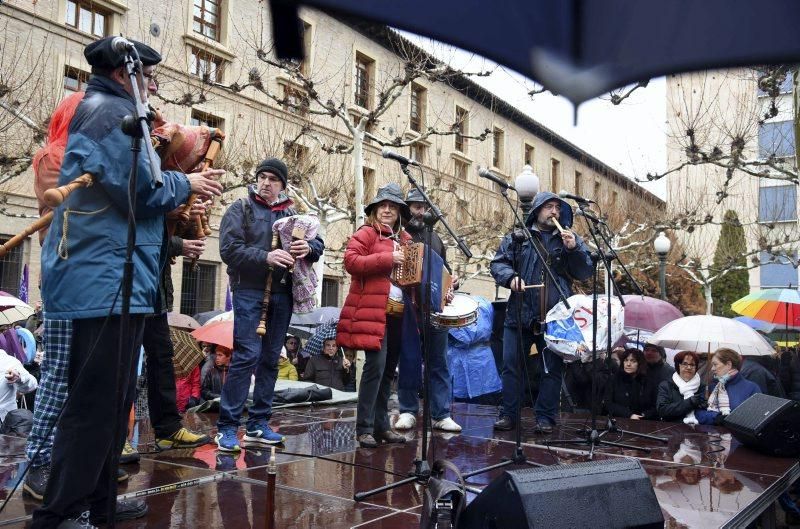 Manifestación contra el ICA en Zaragoza