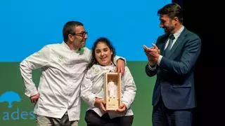 Yraya Zaldua, del CI Burlada FP, ganadora de los II Premios Nacionales Inclucina
